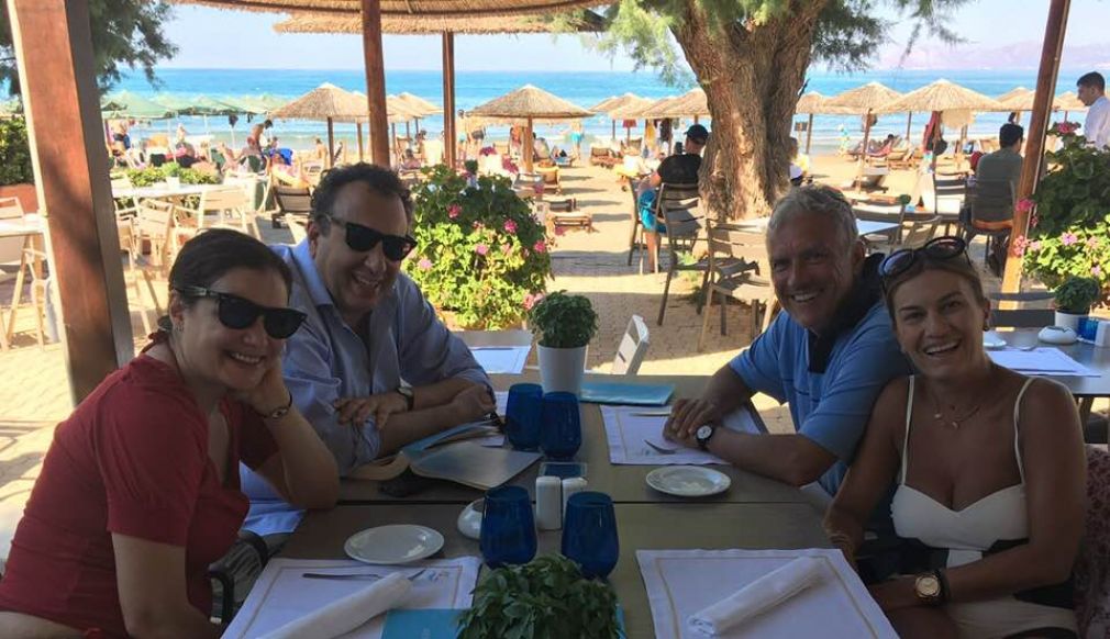 Χαλαρός και άνετος ο Μανούσος
