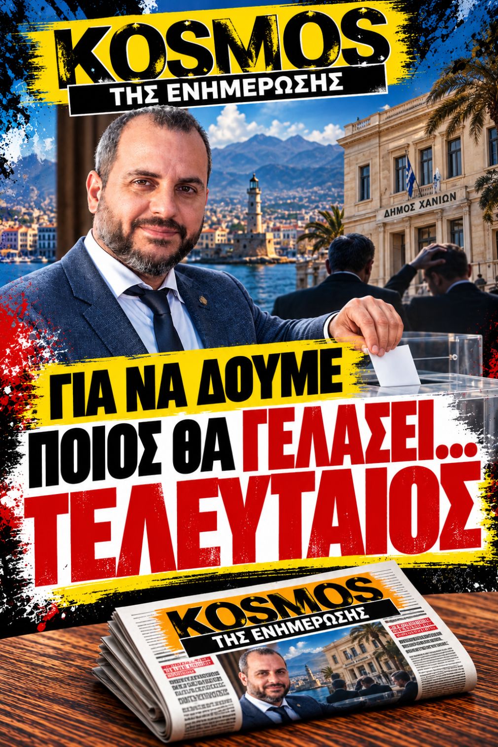 Γελάει καλύτερα... αυτός που γελάει τελευταίος!