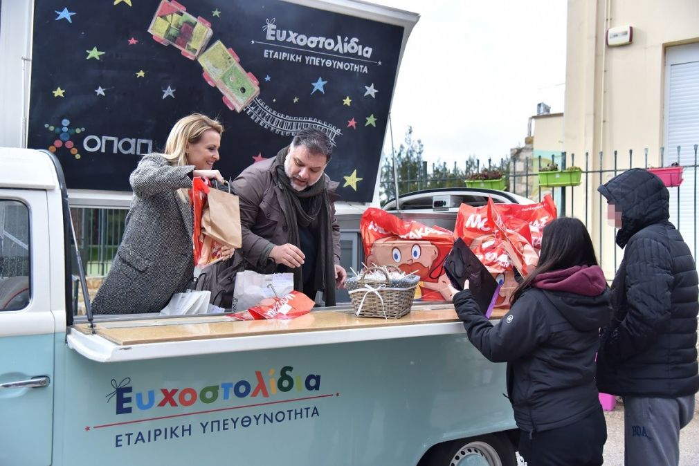 6.780 παιδικές ευχές πραγματοποιήθηκαν μέσα από τα Ευχοστολίδια του  ΟΠΑΠ