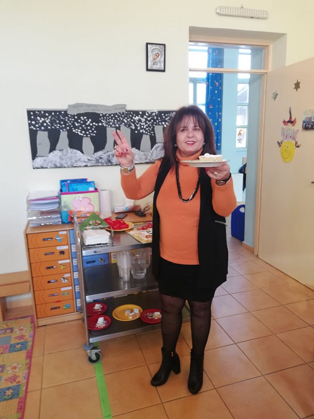 Κάνει δουλειά η Χρυσούλα!